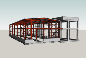 Industrial Building in Steel Structure - Image 1